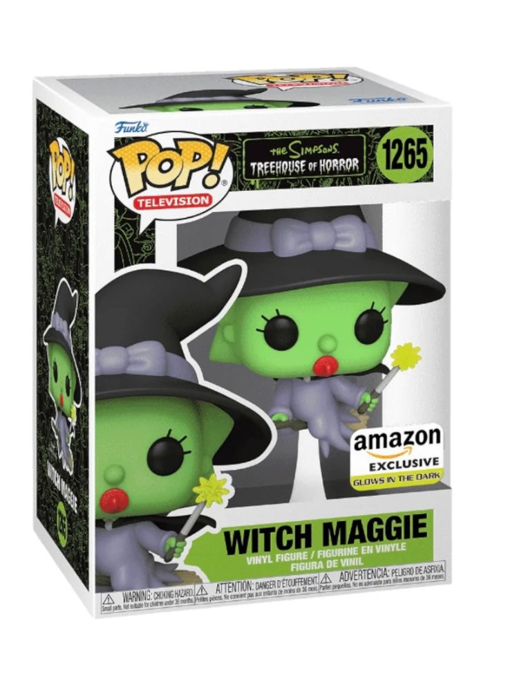 Witch Maggie - #1265 - Funko Pop! - The Simpsons - Amazon Exclusive