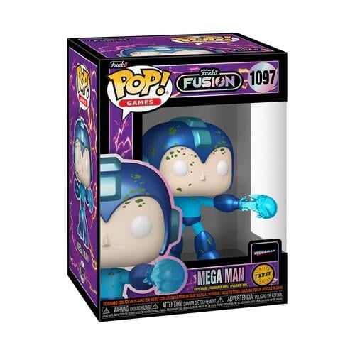 Mega Man - #1097 - Funko Pop! - Games - Funko Fusion - Chase