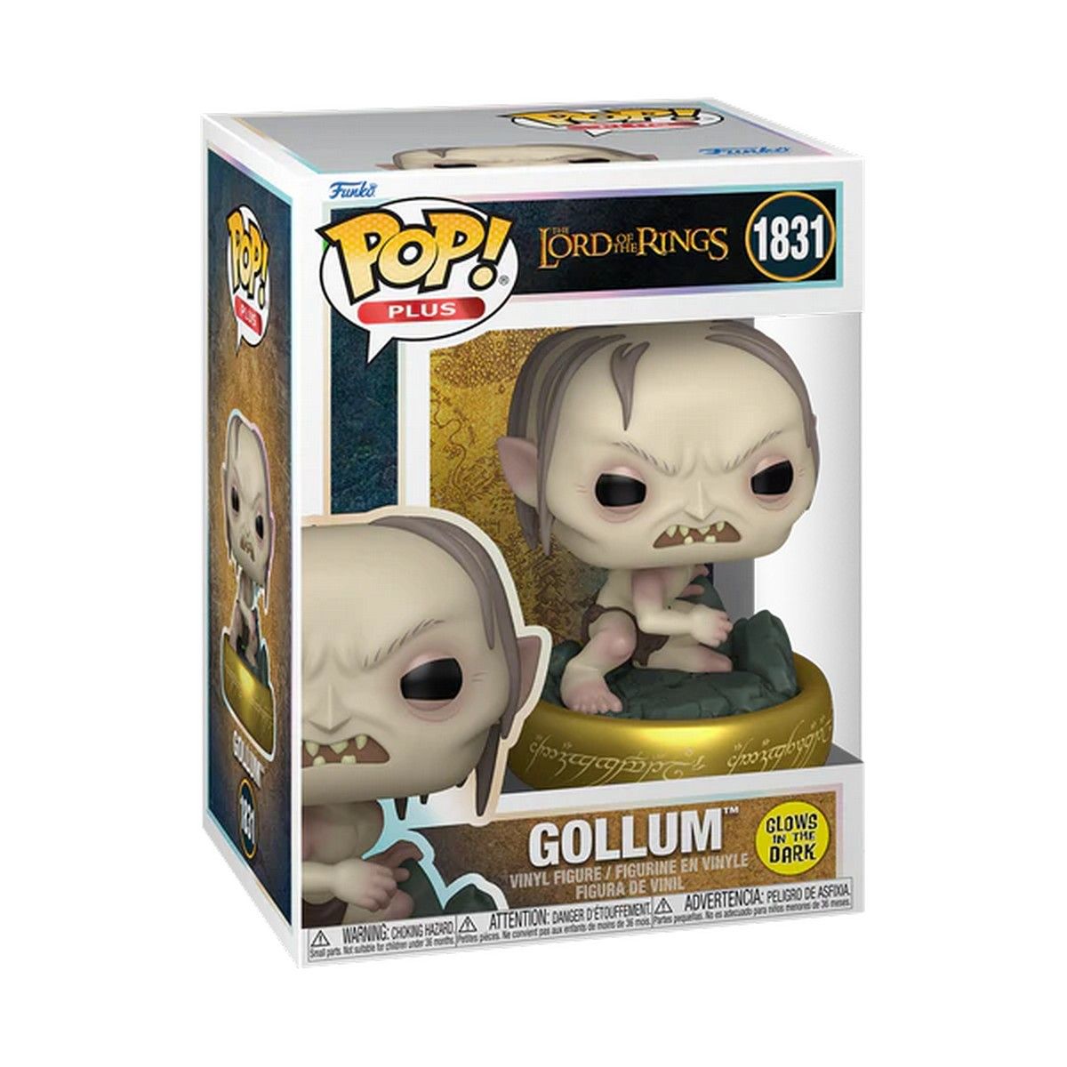 Gollum (Glow)- #1831 - Funko Pop! - Lord of the Rings S9 - Pop Plus