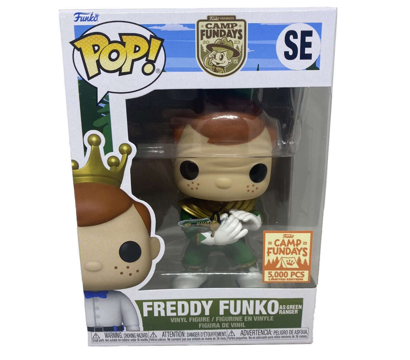 Freddy Funko as Green Ranger - #SE - Funko Pop! - Funko - Camp Fundays 5000 PCS