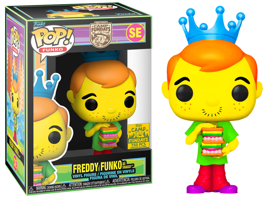 Freddy Funko as Shaggy - #SE - Funko Pop! - Funko 2023 Camp Fundays 750 Pieces Exclusive