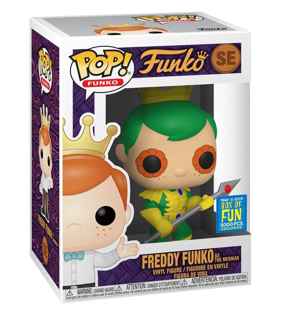 Freddy Funko as the Merman- #SE - Funko Pop! -Funko - Box of Fun 5000 PCS exclusive
