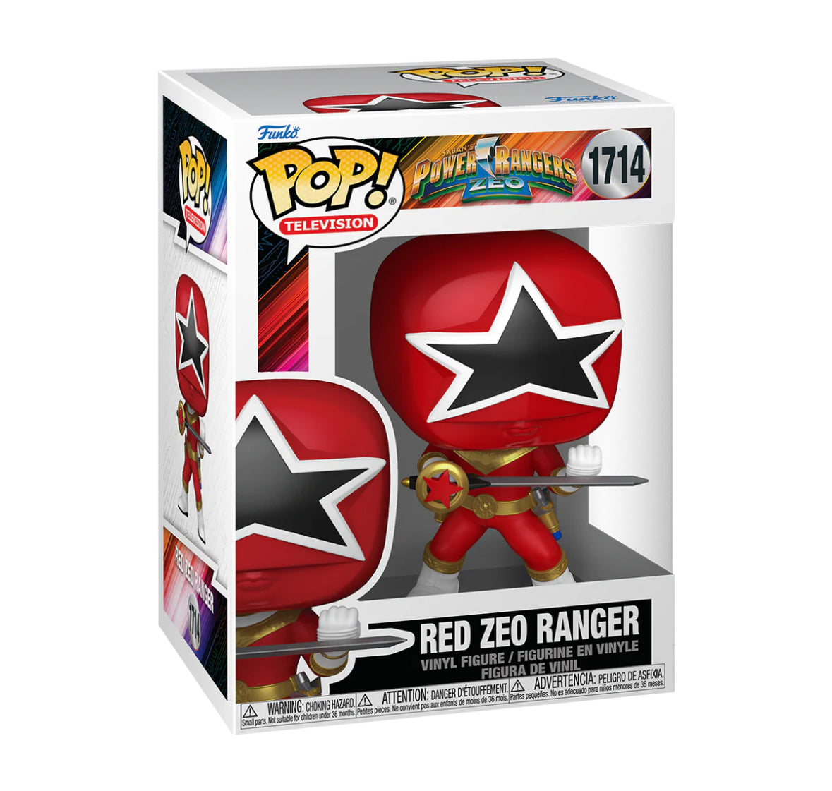 Red Zeo Ranger - #1714 - Funko Pop! - Television - Power Rangers