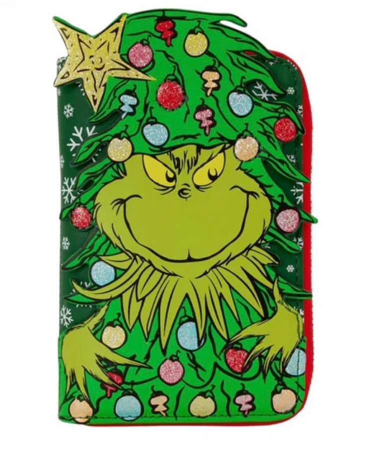 Dr Seuss Grinch Holiday Wallet – Loungefly