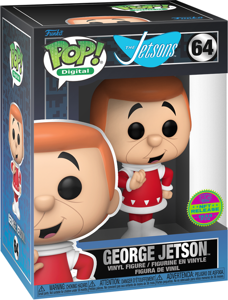 George Jetson - #64 - Funko Pop! - The Jetsons - Digital - 1635 PCS