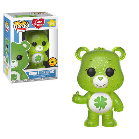 Good Luck Bear - #355 - Funko Pop! - Animation - Care Bears - Flocked - Chase Edition