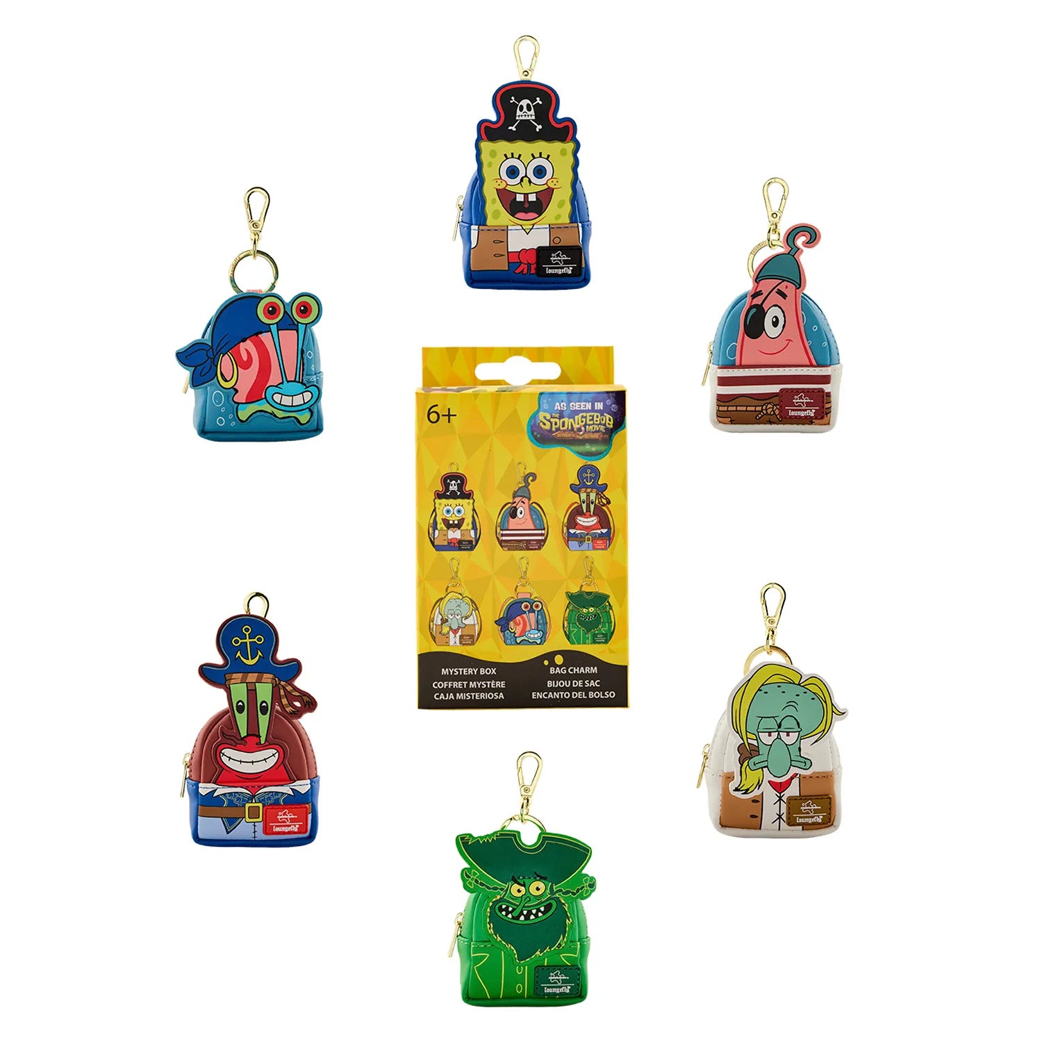 Nickelodeon Spongebob Squarepants Mystery Mini Backpack Bag Charms - Loungefly - 5th December