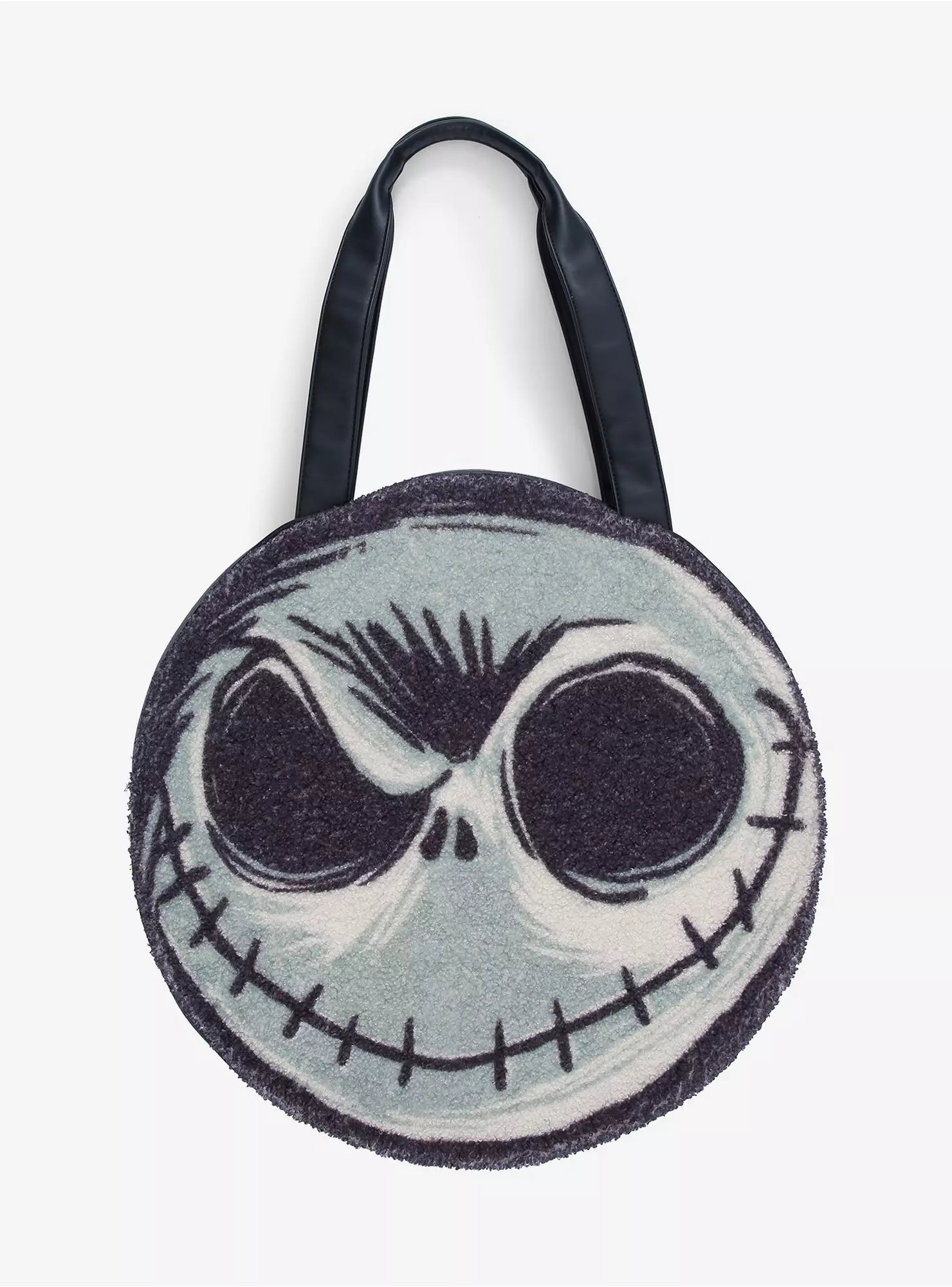The Nightmare Before Christmas Jack Skellington Figural Sherpa Disney Tote Bag – BoxLunch Exclusive - Loungefly