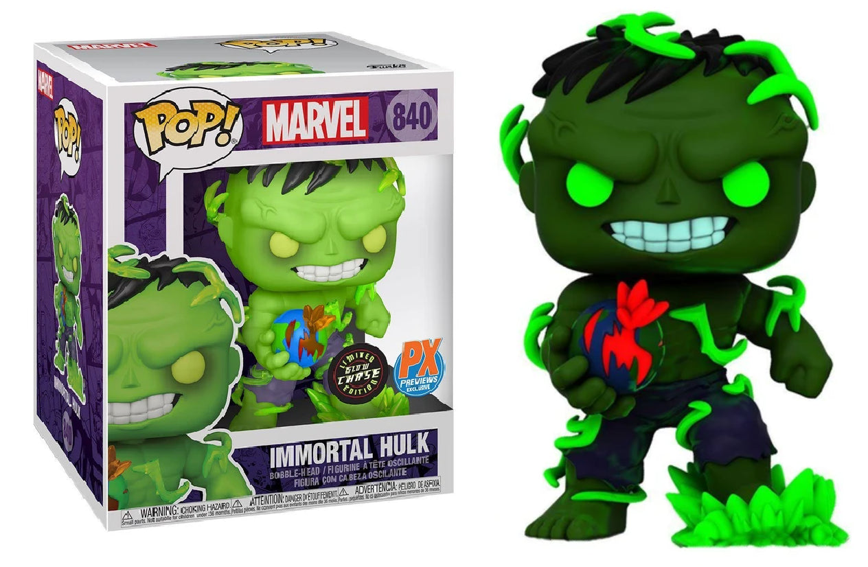 Immortal Hulk - #840 - Funko Pop! - Marvel - Glow Chase - Preview Exclusive