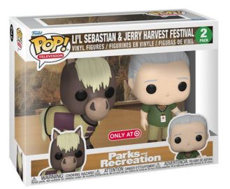 Li'l Sebastian & Jerry Harvest Festival - Funko Pop! - Parks And Rec - Target Exclusive