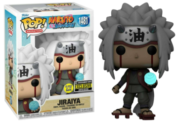 Jiraiya- #1481 - Funko Pop! - Animation - Naruto Shippuden - GITD - Entertainment Earth Exclusive