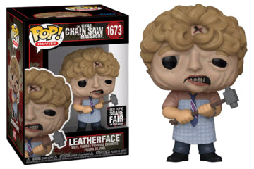 Leatherface - #1673 - Funko Pop! - Movies  - The Chainsaw Massacre  - Hot Topic Scare Fair