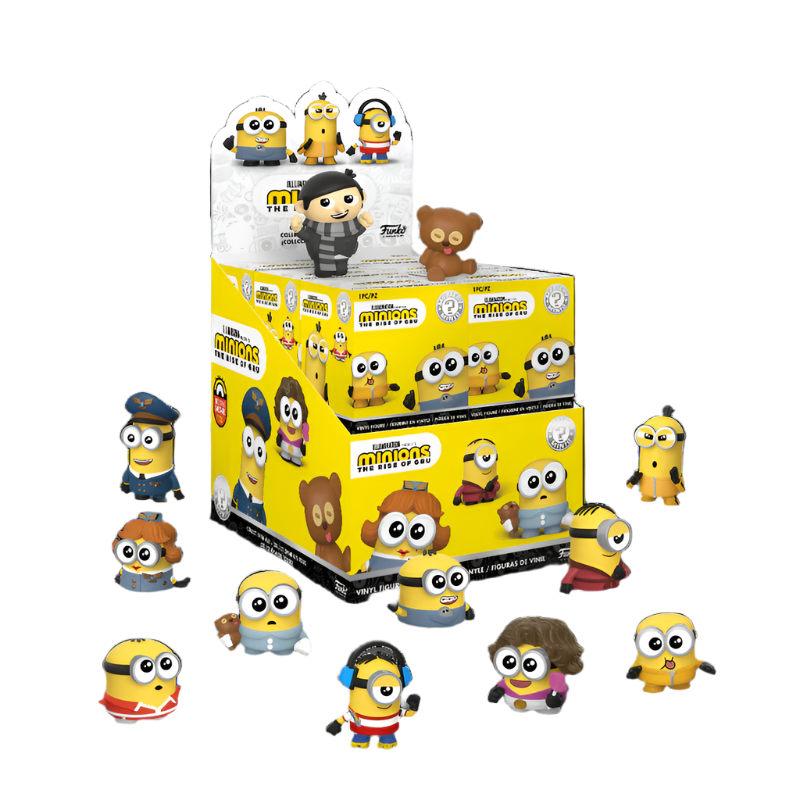 Minions Mini Mystery Vinyl Figures - Funko Pop!
