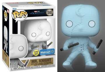 Mr Knight - #1048 - Funko Pop! - Marvel Moon Knight - GITD - Walmart Exclusive