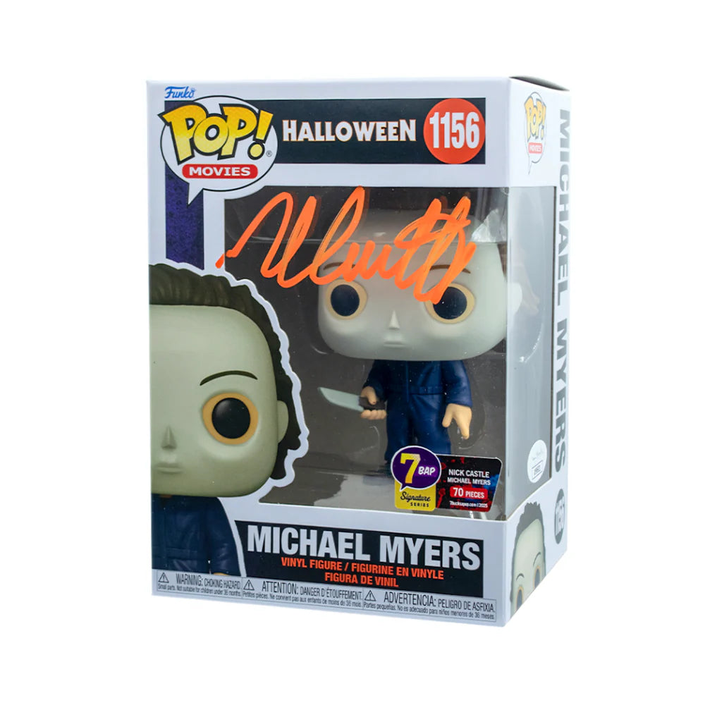 Michael Myers - #1156 - Funko Pop! - Movies - Signed By Nick Castle - 7BAP 70 PCS