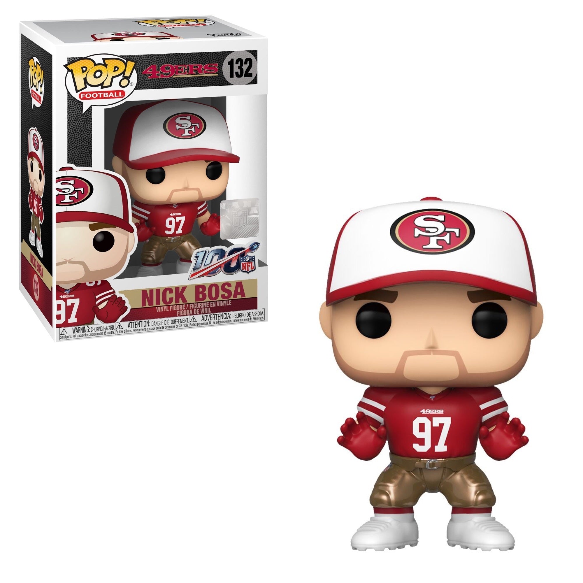 Nick Bosa -  #132 - Funko Pop! - Football - 49ers