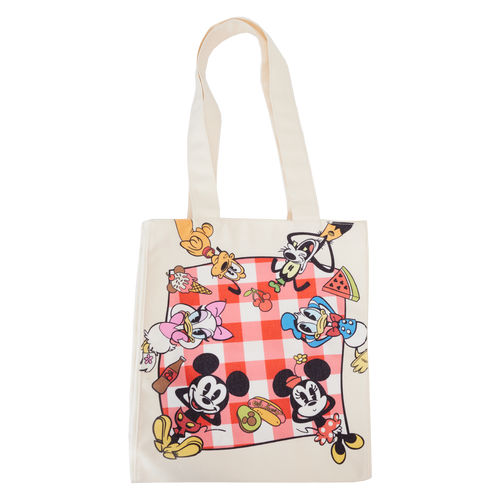 Disney Mickey and Friends Canvas Tote Bag - Loungefly