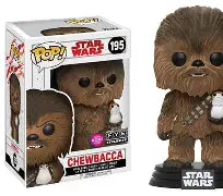 Chewbacca - #195 - Funko Pop! - Star Wars - Flocked - FYE Exclusive