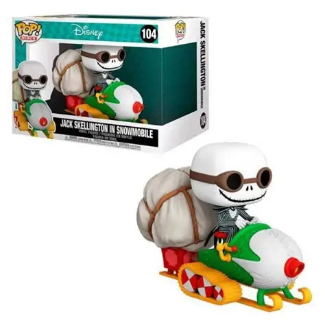 Jack Skellington In Snowmobile - #104 - Funko Rides ! - Nightmare Before Christmas - Rides
