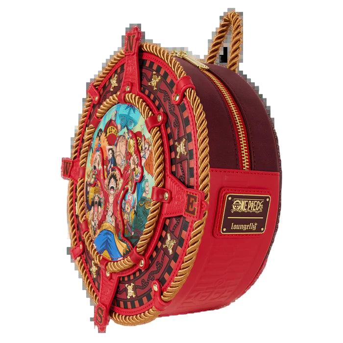 Toei One Piece Cast Compass Mini Backpack - Loungefly