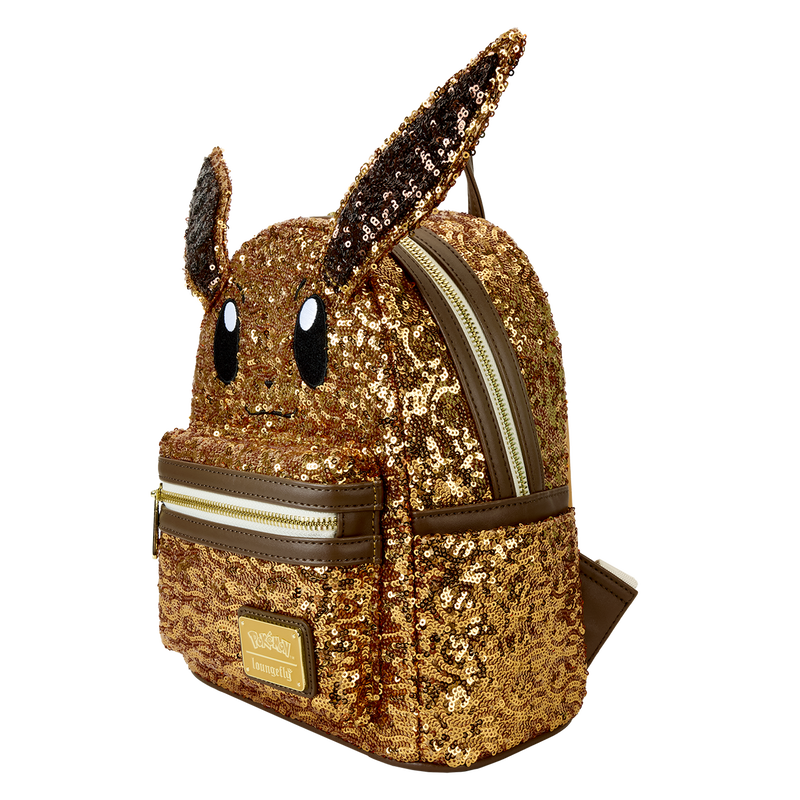 Pokémon Exclusive Eevee Sequin Cosplay Mini Backpack - Loungefly