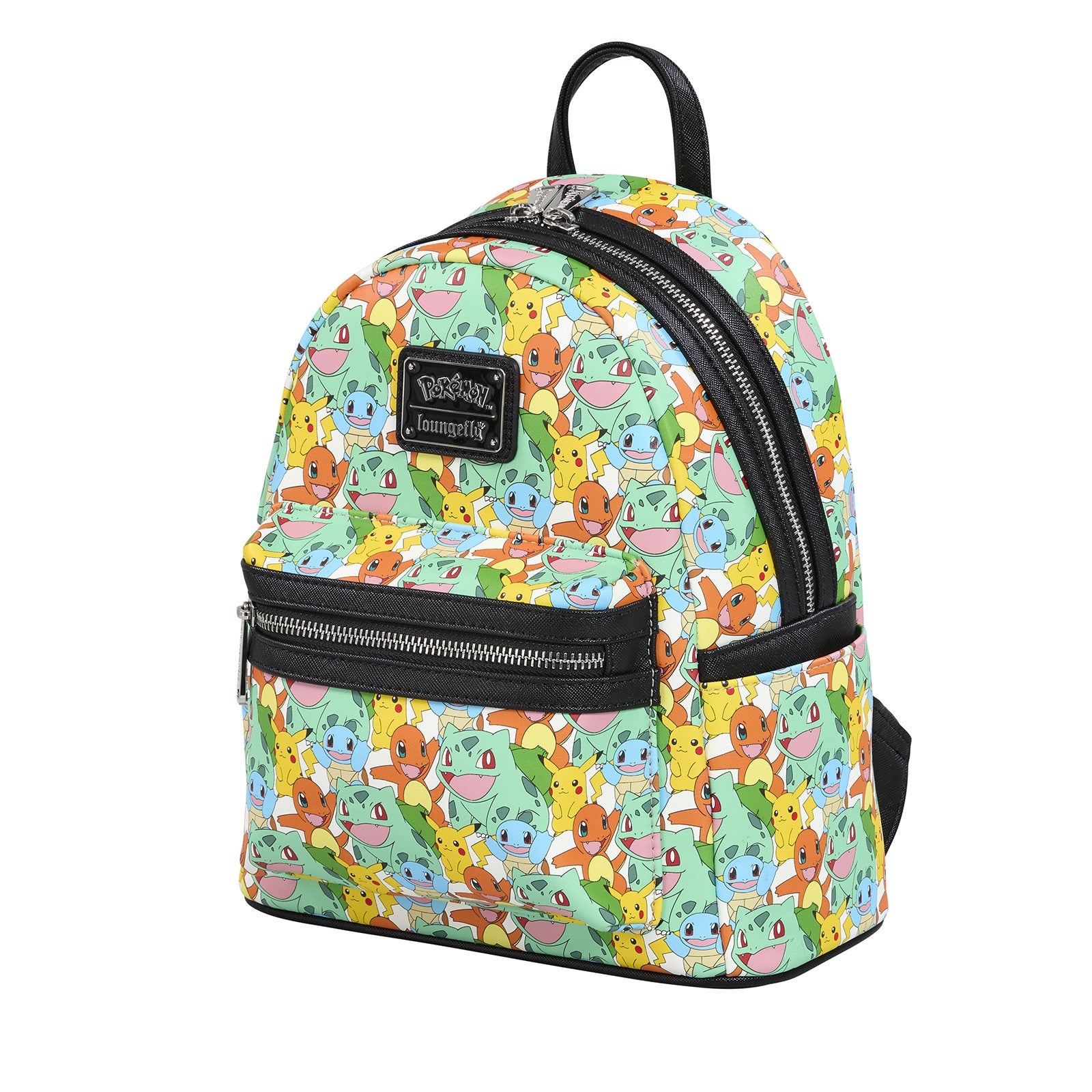 Pokémon Pikachu and Starters AOP Mini backpack - Loungefly