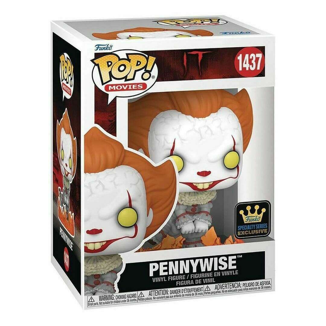 Pennywise - #1437 - Funko Pop! - Movies - IT - Specialty Series Exclusive