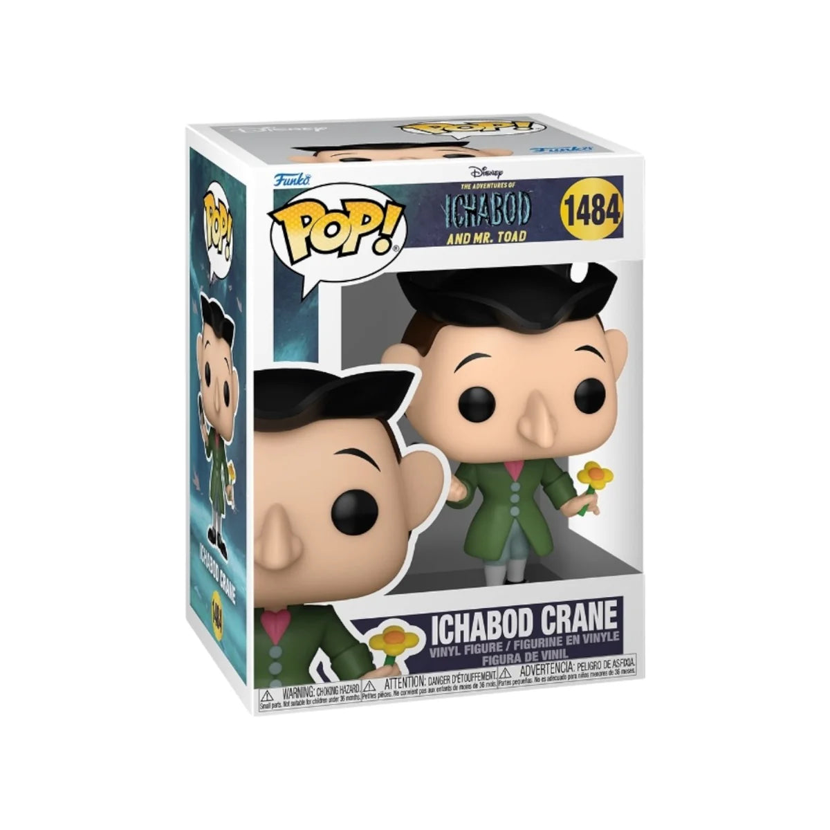 Ichabod Crane -#1484 - Funko Pop! - The Adventures of Ichabod and Mr Toad