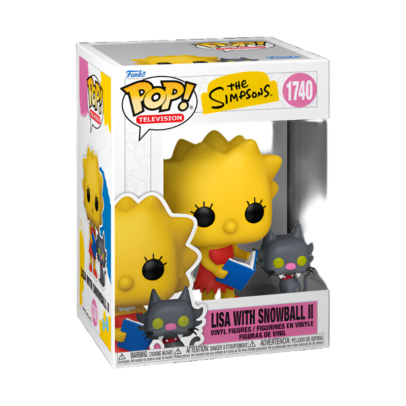 Lisa with Snowball 2 - #1740 - Funko Pop! - Television - The Simpsons