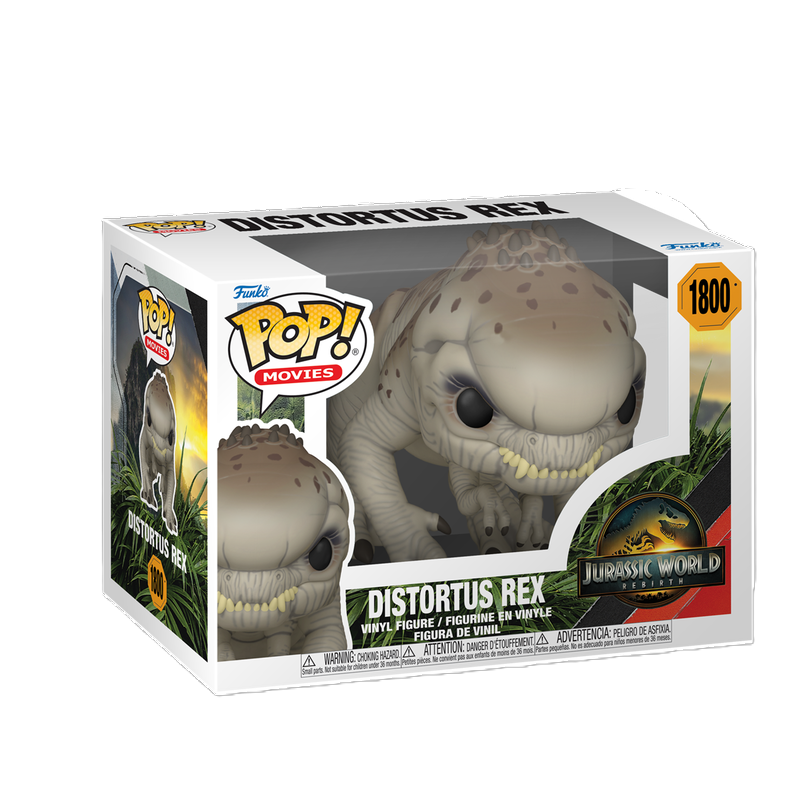 Distortus Rex - #1800 - Funko Pop! - Movies - Jurassic World: Rebirth