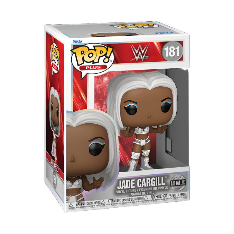 Jade Cargill - #181 - Funko Pop! - WWE - Plus - Metallic