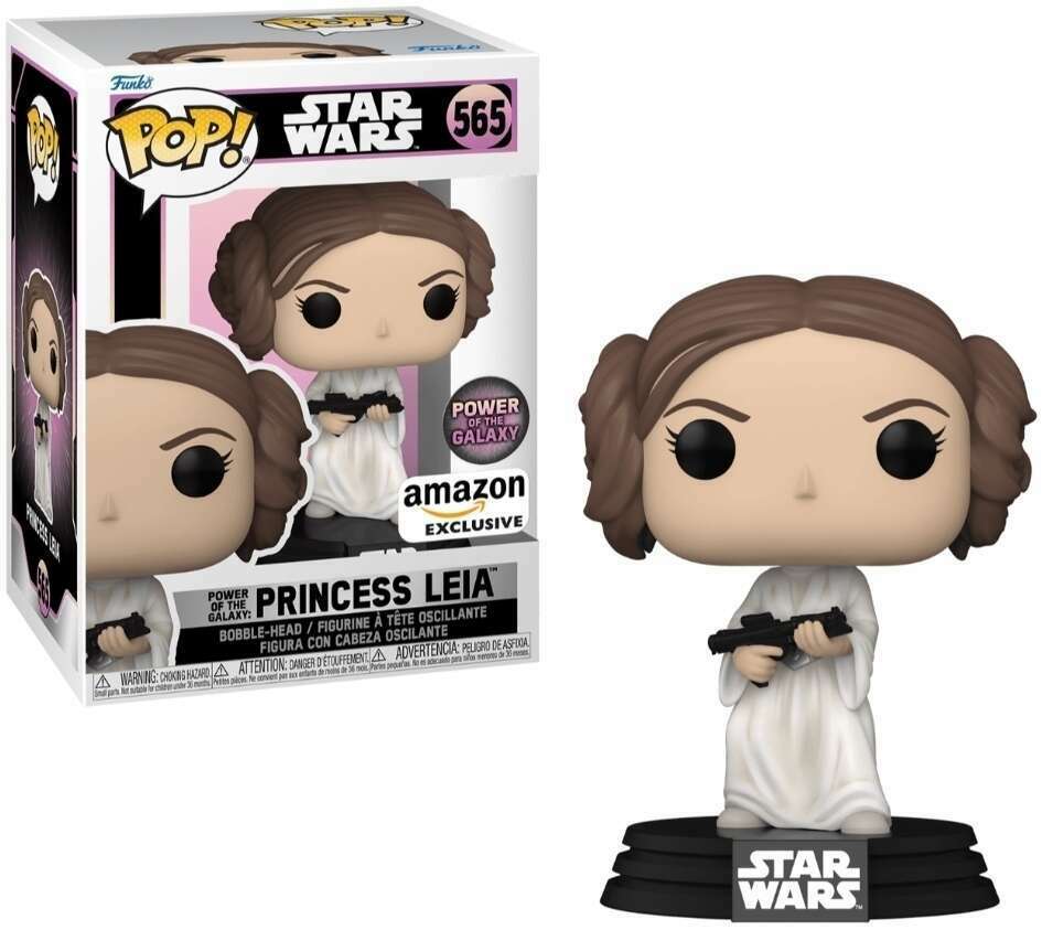 Princess Leia - #565 - Funko Pop! - Star Wars - Amazon Exclusive - Power Of The Galaxy