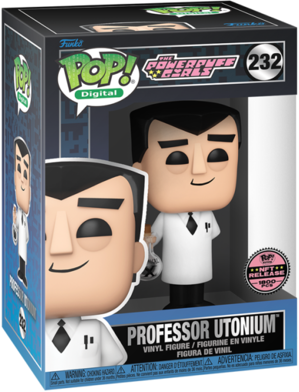 Professor Utonium - #232 - Funko Pop! - Animation - PowerPuff Girls - Release 1800Pcs