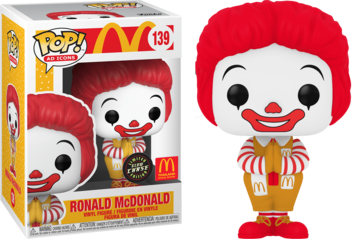 Ronald Mcdonald - #139 - Funko Pop! - Ad Icons - Macdonalds - Chase