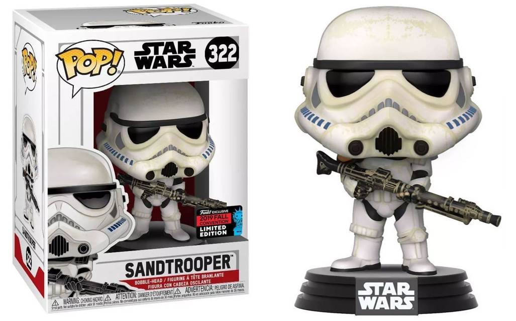 Sandtrooper - #322 - Funko Pop! - Star Wars - 2019 Fall Convention Exclusive