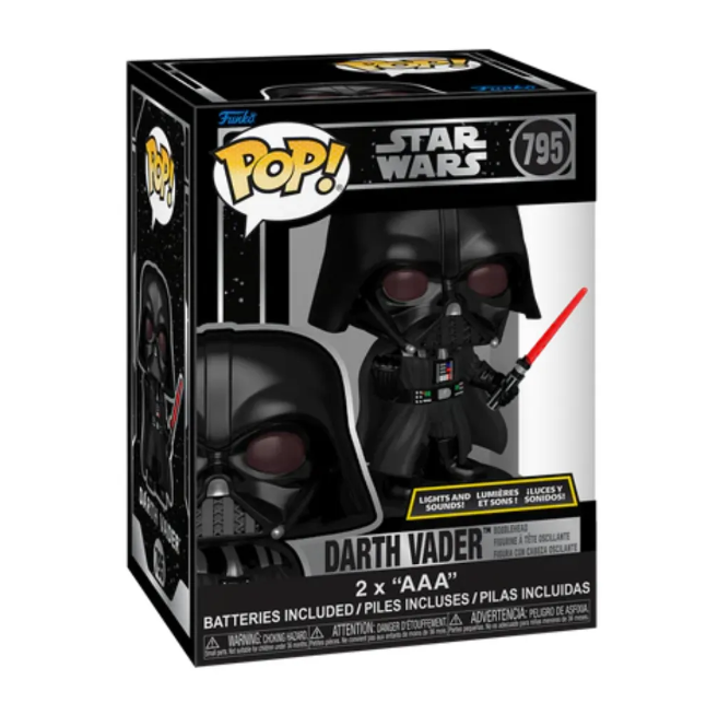 Darth Vader  - #795 - Funko Pop! - Star Wars - Lights and Sounds
