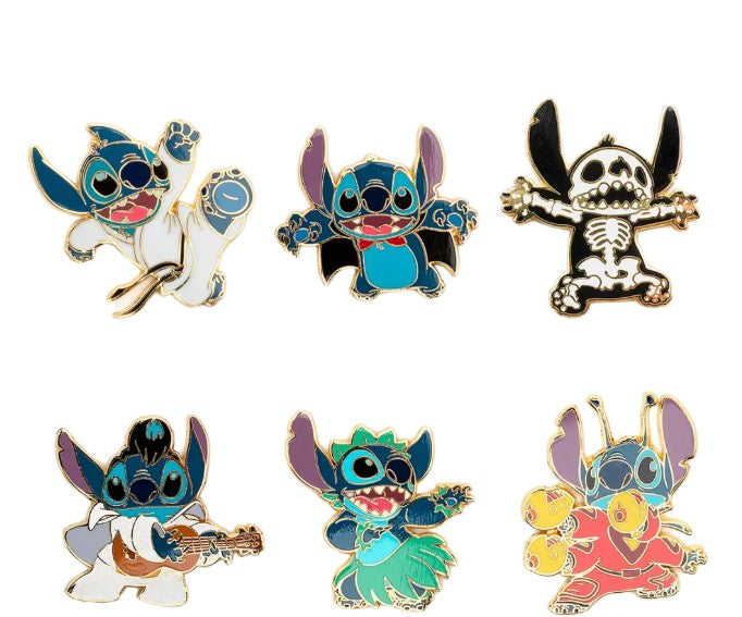 Disney Stitch Costumes Blind Box Mystery Pin - Loungefly