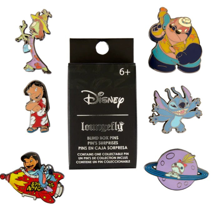 Disney Lilo & Stitch Space Adventure Blind Box Pin Badge - Loungefly
