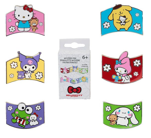 Sanrio & Friends Color Block Mystery Pin - Loungefly - Pins