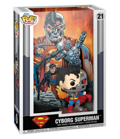 Cyborg Superman - #21 - Funko Pop! - Comic Covers - Superman
