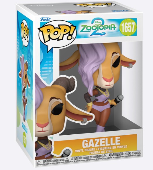Gazelle - #1657 - Funko Pop! - Disney - Zootopia 2