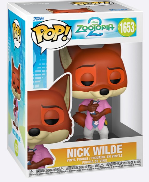 Nick Wilde - #1653 - Funko Pop! - Disney - Zootopia 2