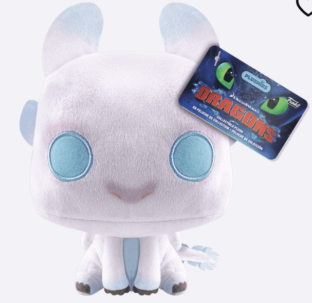 Light Fury Plush - How to Train your Dragon
