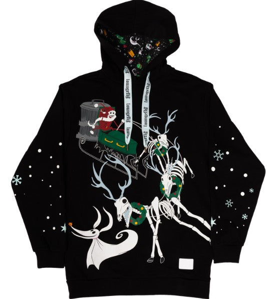 Disney Nightmare Before Christmas Town - Hooded Sweatshirt