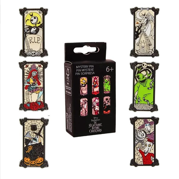 Nightmare Before Christmas Portrait Blind Box Mystery Pin - Loungefly - Pins