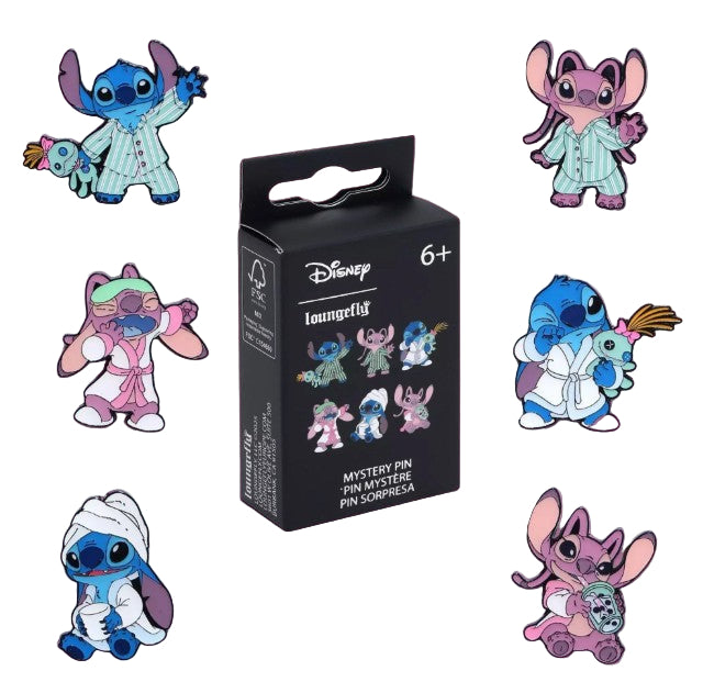 Disney Lilo and Stitch Bedtime Blind Box Mystery Pin - Loungefly - Pins