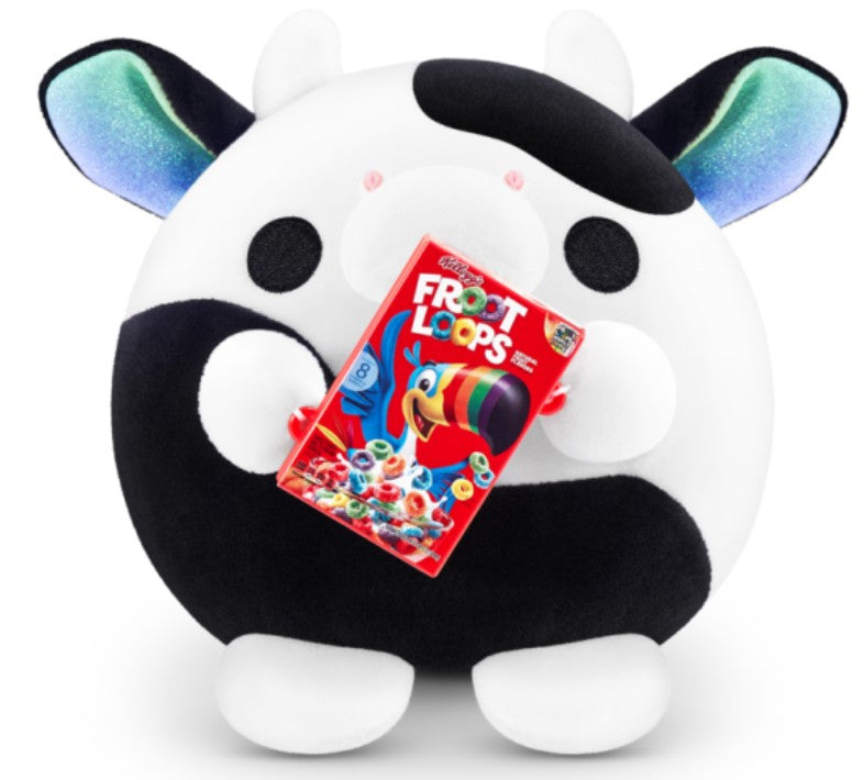 Snackles Medium Cow Series 1 Plush