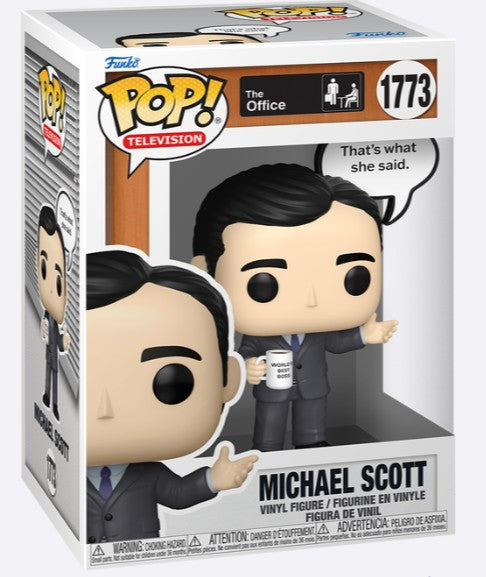 Michael Scott (That's what she said) - #1773 - Funko Pop! - Television - The Office