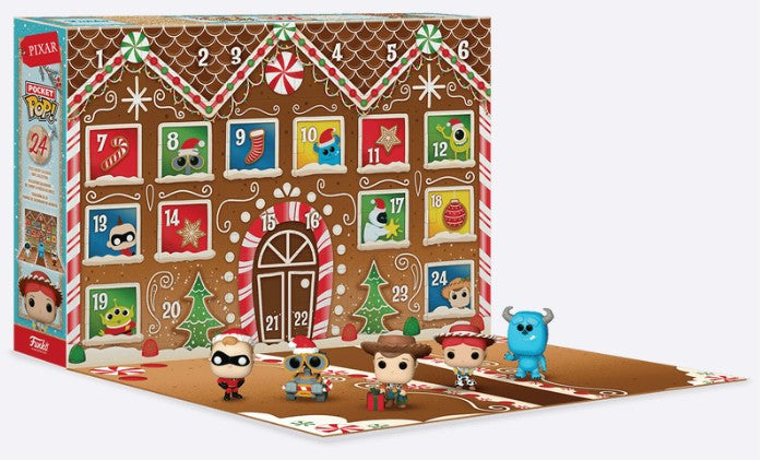 Pixar 24-Day Holiday Advent Calendar - Funko Pop! - Pocket Pop!