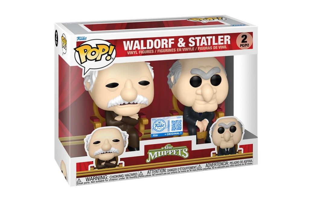 Waldorf & Statler 2 pack - Funko Pop! - Disney - The Muppets.